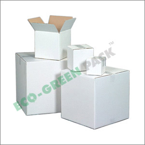 White Corrugated Boxes